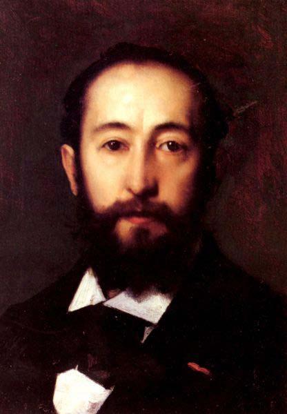 Jean-Jacques Henner Portrait d homme oil painting image